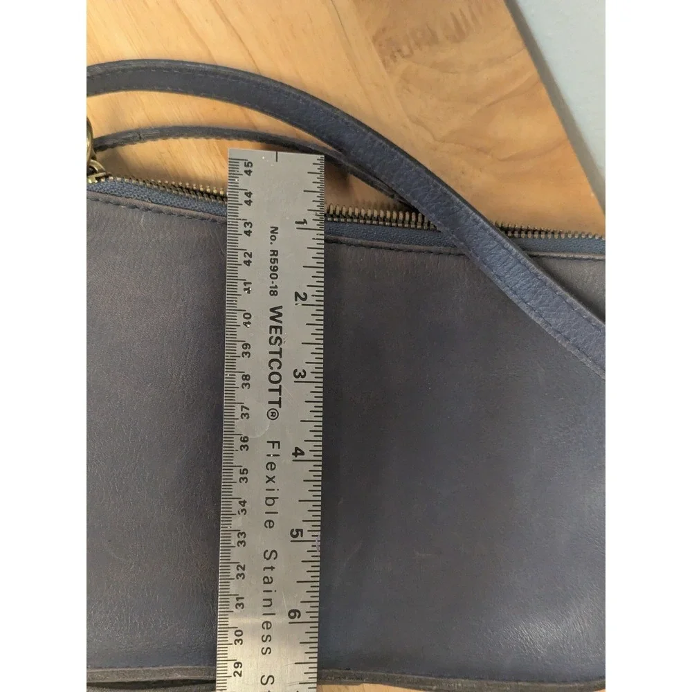 Madewell Women's‎  Blue Leather Crossbody Bag
